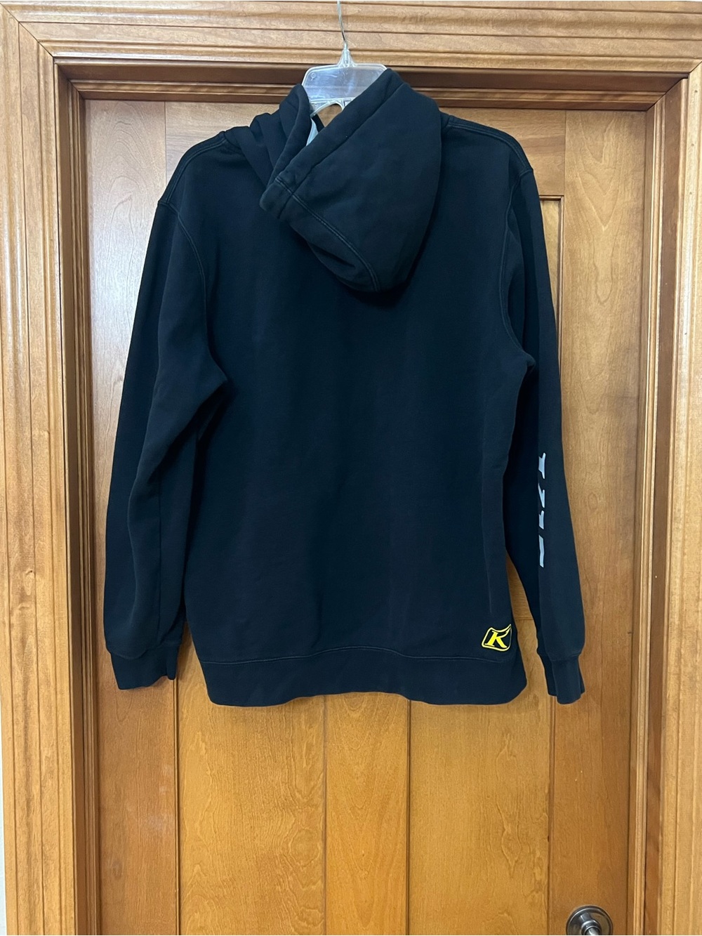 Klim Hoodie Mens Medium Sweatshirt Pullover Motor Sport Black - Picture 4 of 8